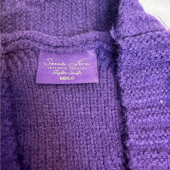 Taylor Swift Speak Now Cardigan Official Merch Size XL/2XL NWT - Picture 7 of 9